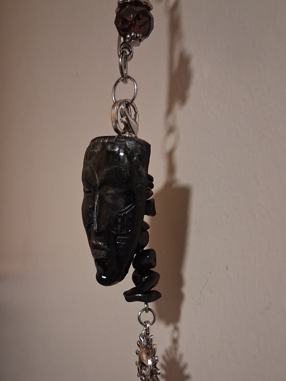 Handcrafted Mask Keychain - Picture 2 of 4